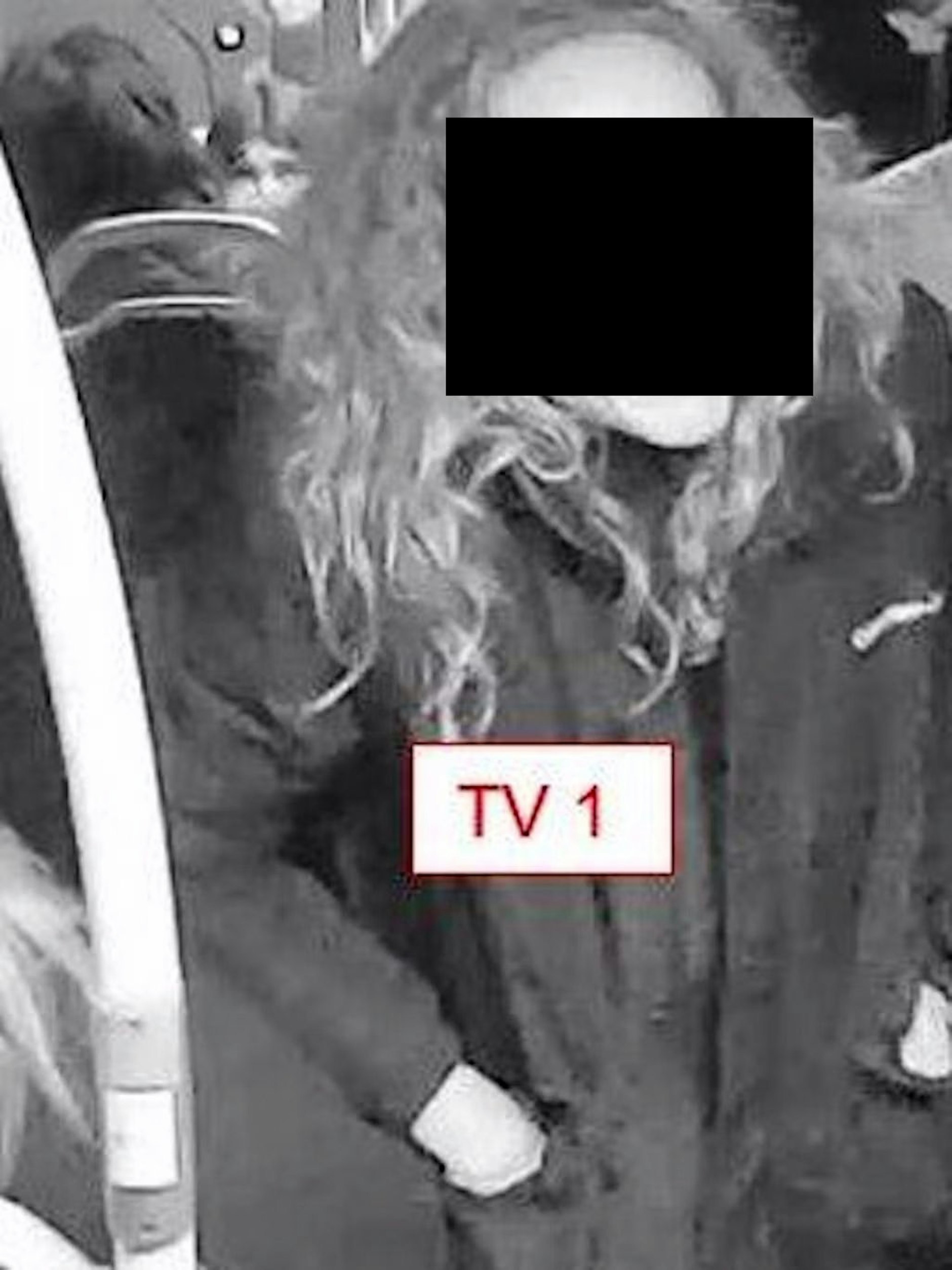 Die zweite Frau, die gesucht wurde.