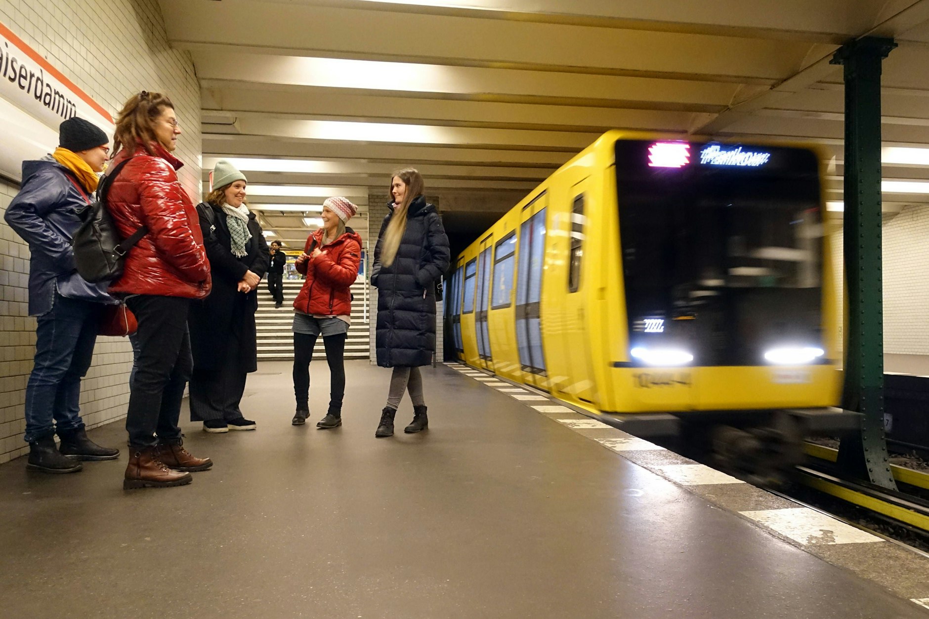 Frauen sind in der U-Bahn bisher nicht gesondert geschützt.