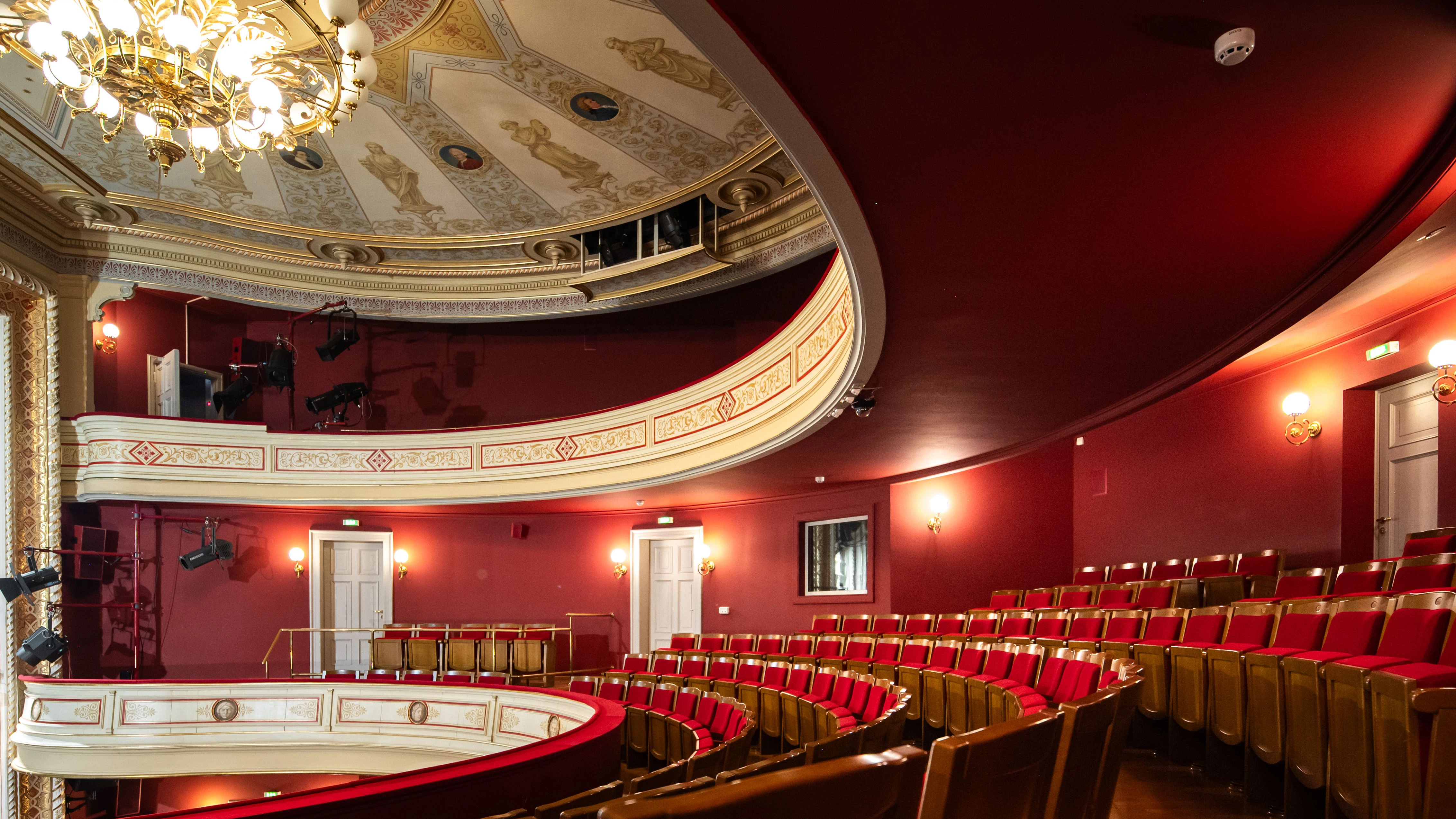 Blick in den wunderschönen Theatersaal.