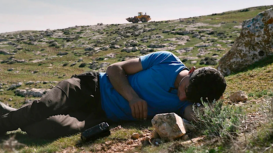 Szene aus dem Film „No Other Land“, dem das Hauptstadtportal „antisemitische Tendenzen“ unterstellte.