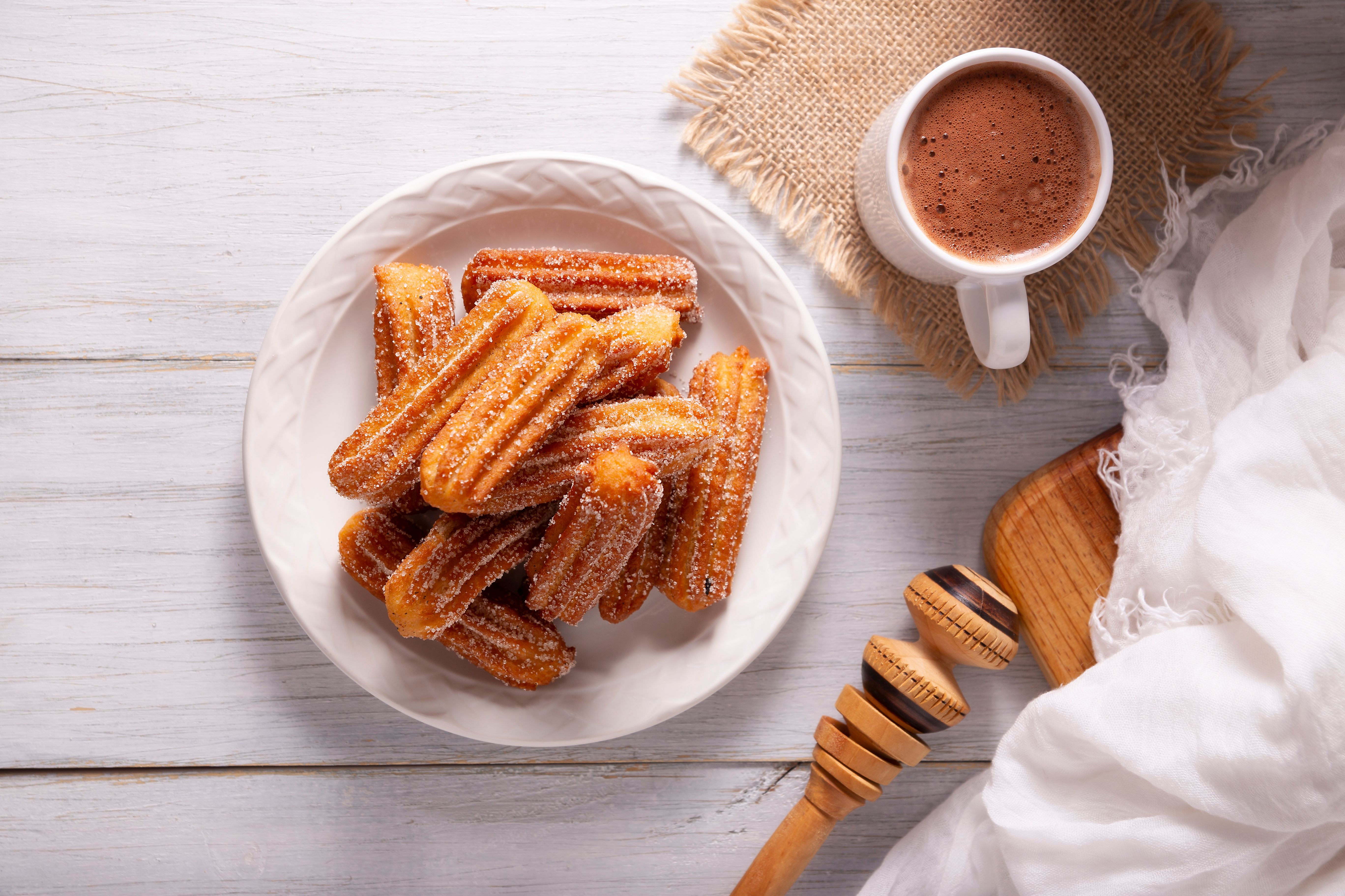 Rezept für Churros wie vom Weihnachtsmarkt – aus der Heißluftfritteuse