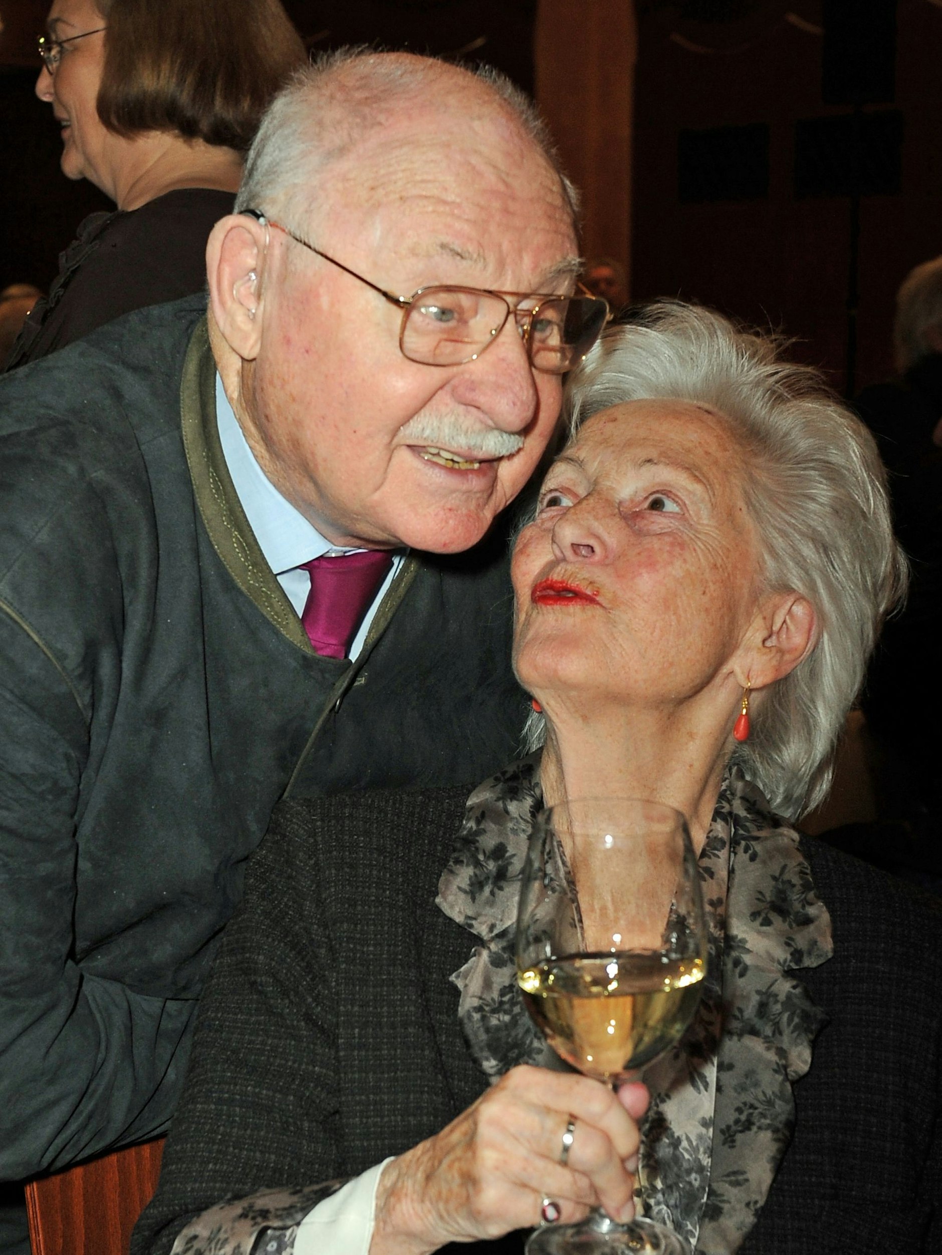 Rolf Schimpf und seine Frau Ilse Zielstorff&nbsp; im Jahr 2013, kurz vor ihrem Tod.