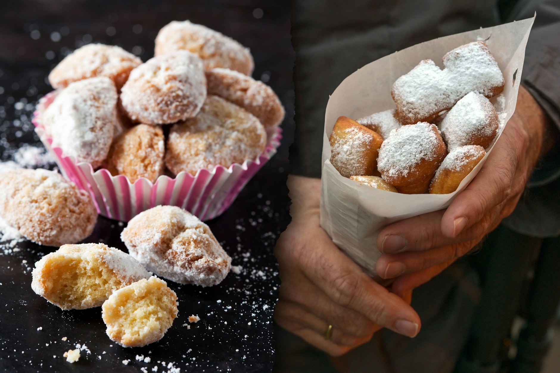 Wollten Sie zu Hause schon immer mal Kräppelchen wie auf dem Weihnachtsmarkt backen? Hier kommt das beste Rezept aus dem DDR-Backbuch!