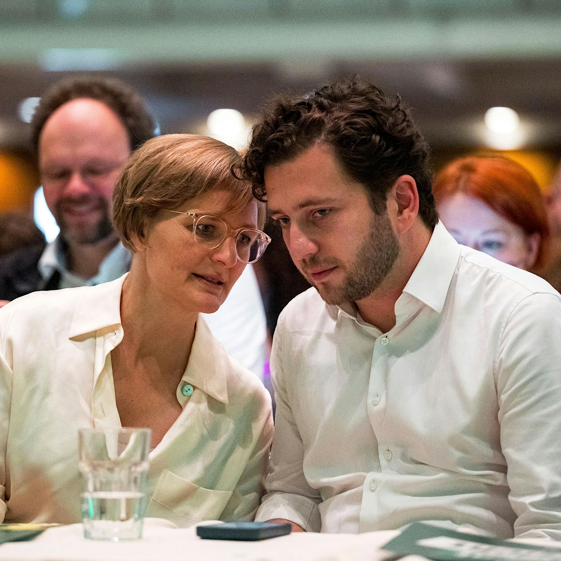 Franziska Brantner und Felix Banaszak: Grüne gehen nicht aus „Gewinner-Position“ in Wahlkampf