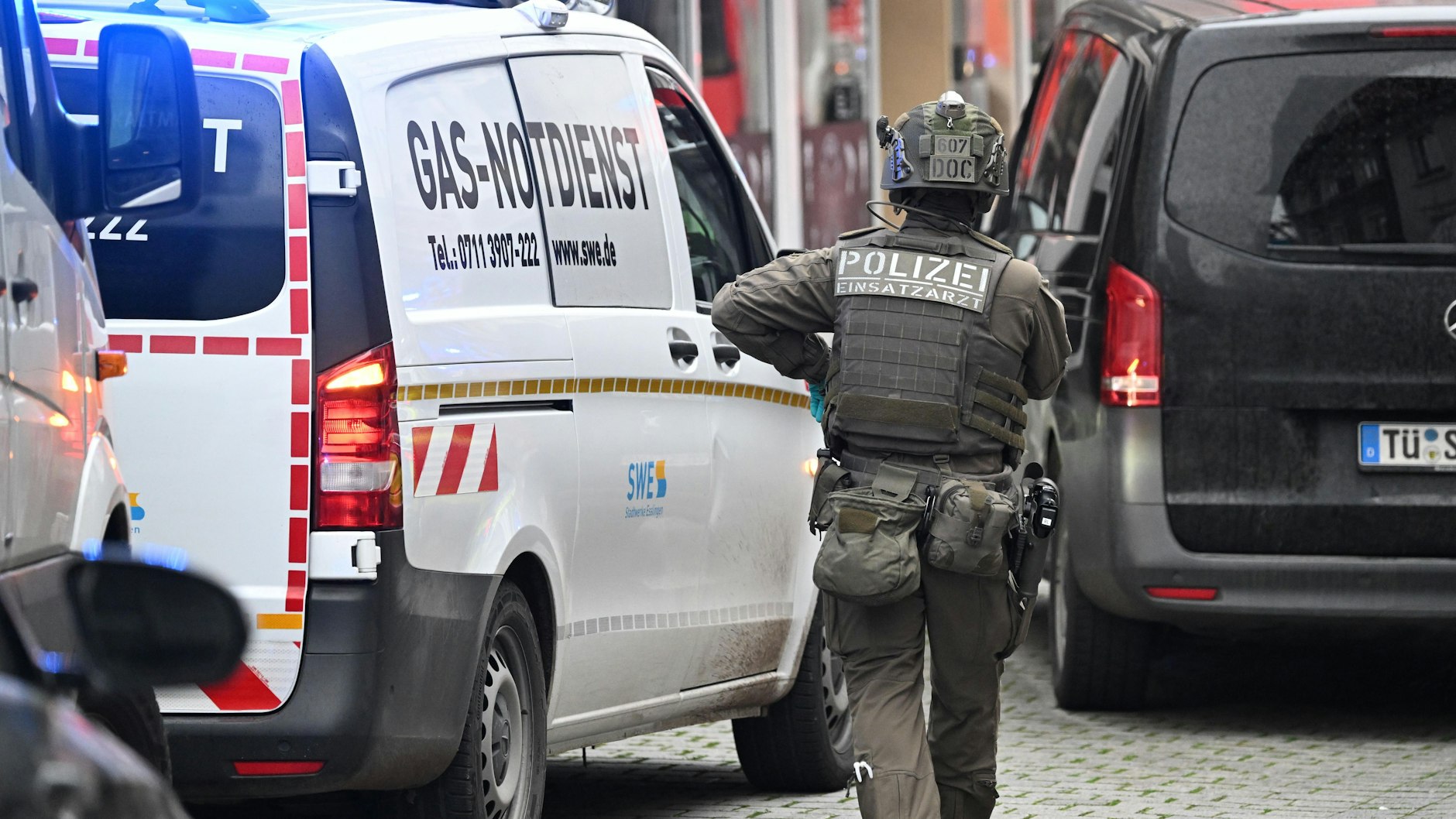 In Esslingen gab es am Morgen eine große Explosion. 