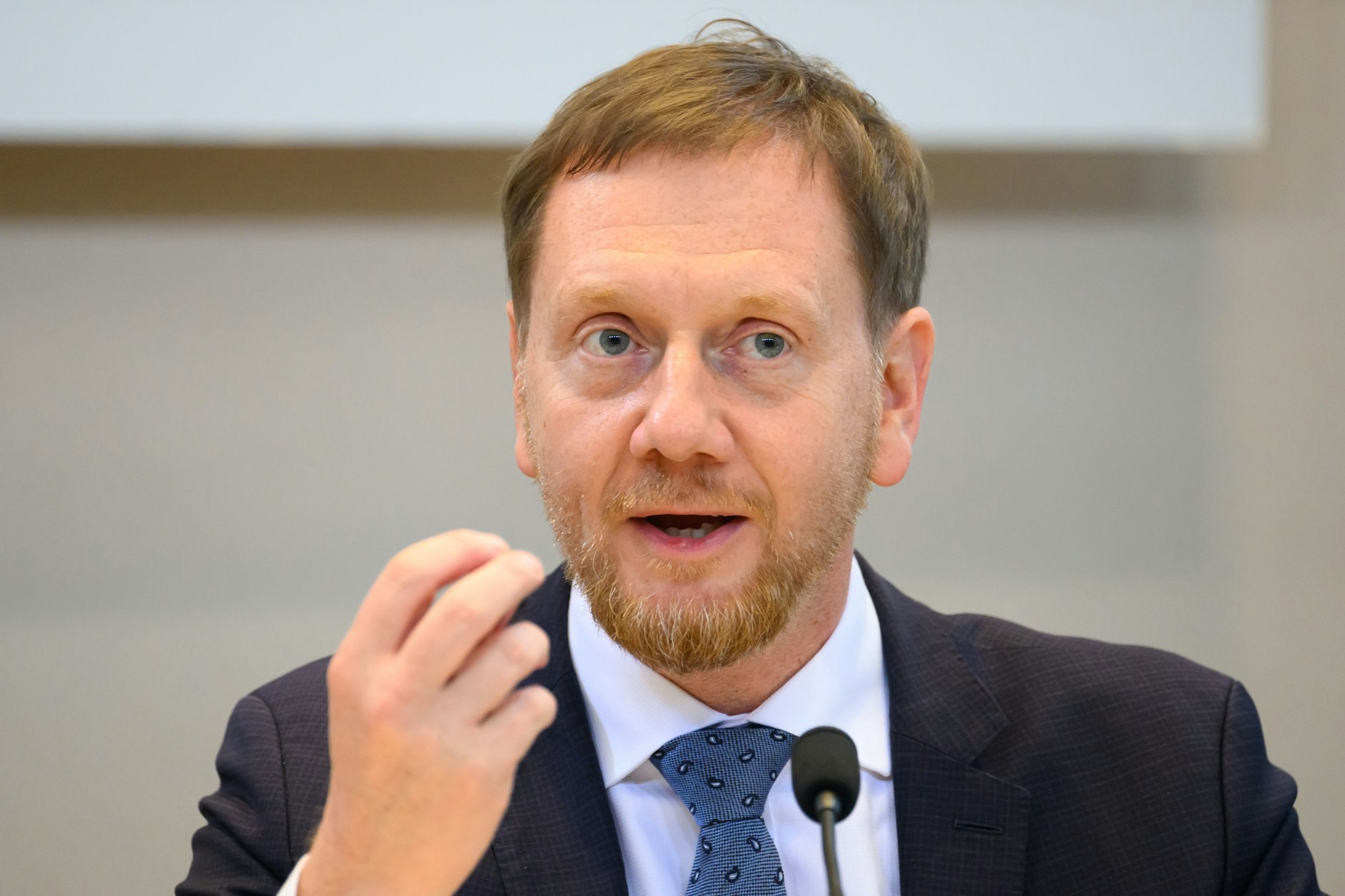 Michael Kretschmer (CDU), Ministerpräsident von Sachsen