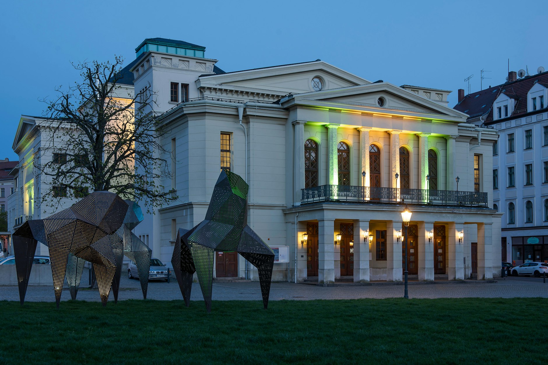 Das 1851 eröffnete Gerhart Hauptmann-Theater Görlitz-Zittau.