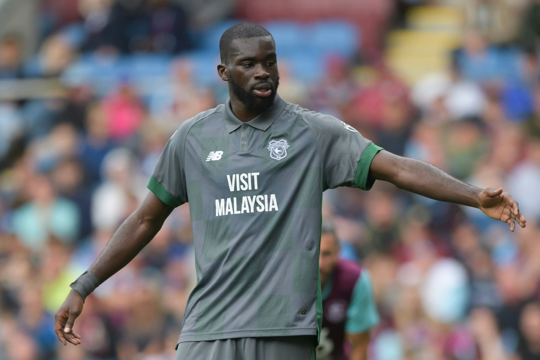 Herthas Leihstürmer Wilfried Kanga floppte bisher total bei Cardiff City. Sein Klub-Eigentümer Vincent Tan aus Malaysia.