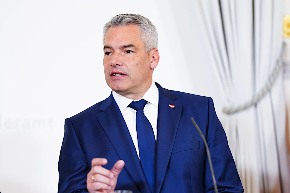 Österreichs Bundeskanzler Karl Nehammer