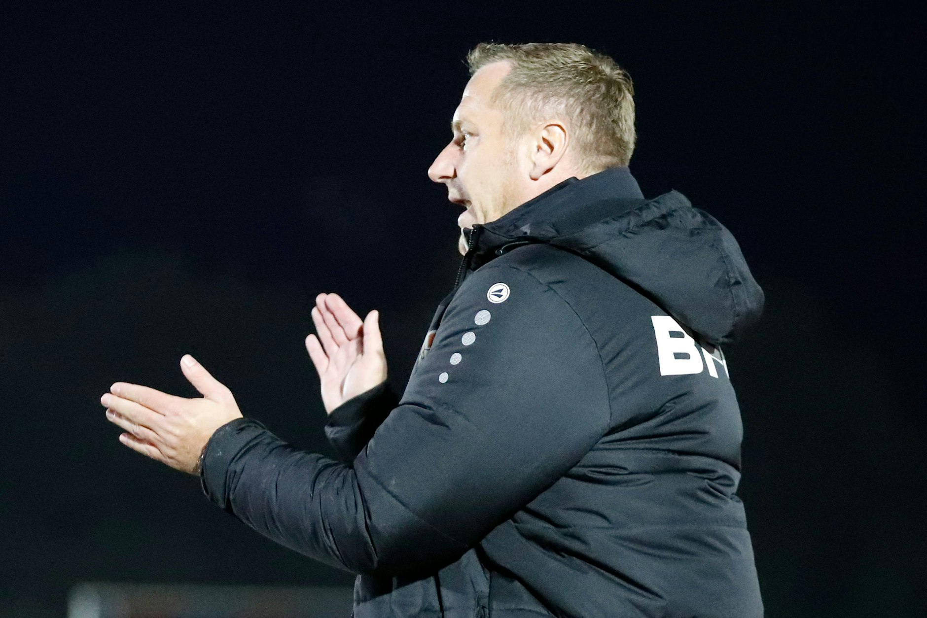 Freut sich schon auf das Pokal-Spiel gegen Delay Sports: BFC-Trainer Dennis Kutrieb.