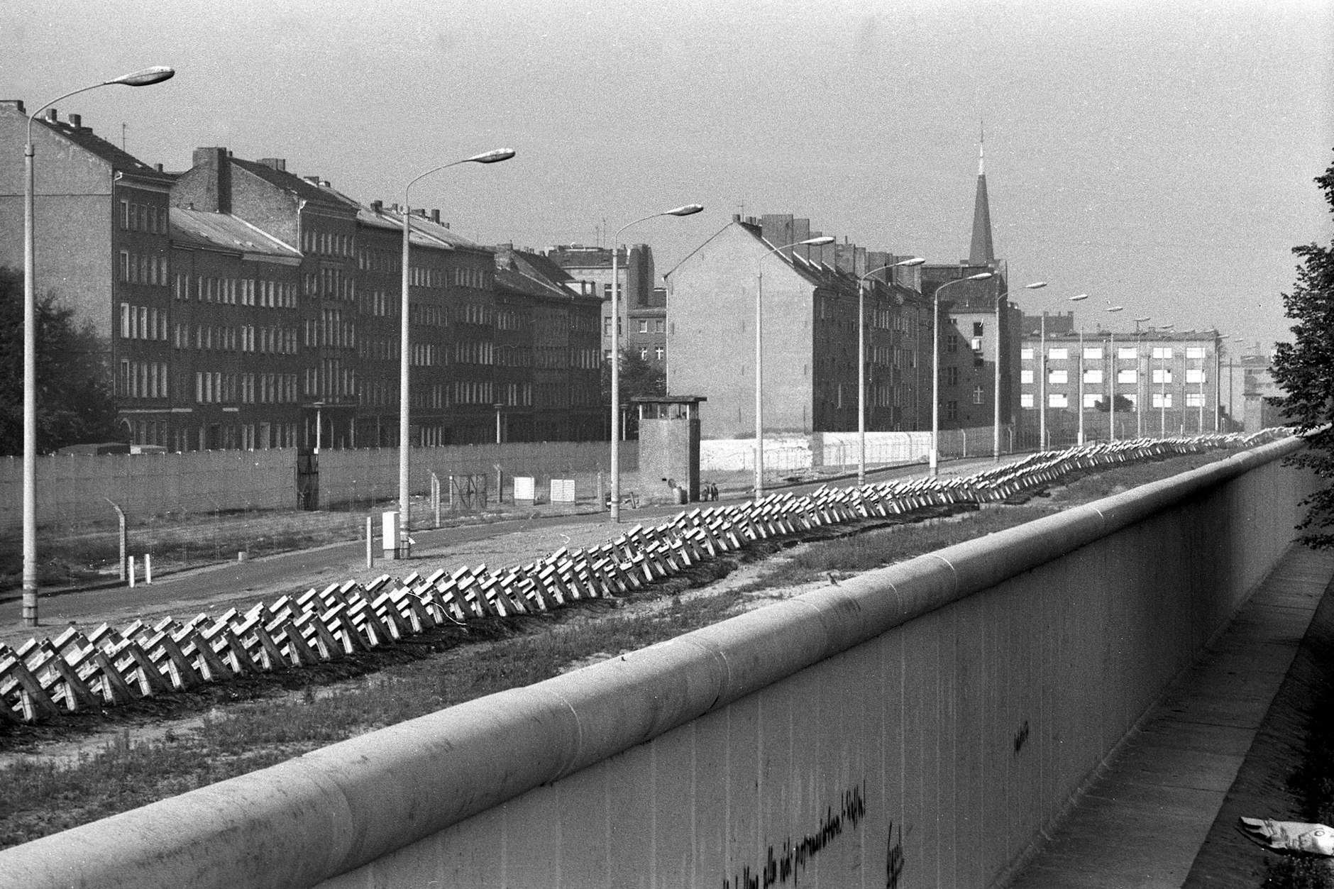 Der Todesstreifen and der Berliner Mauer