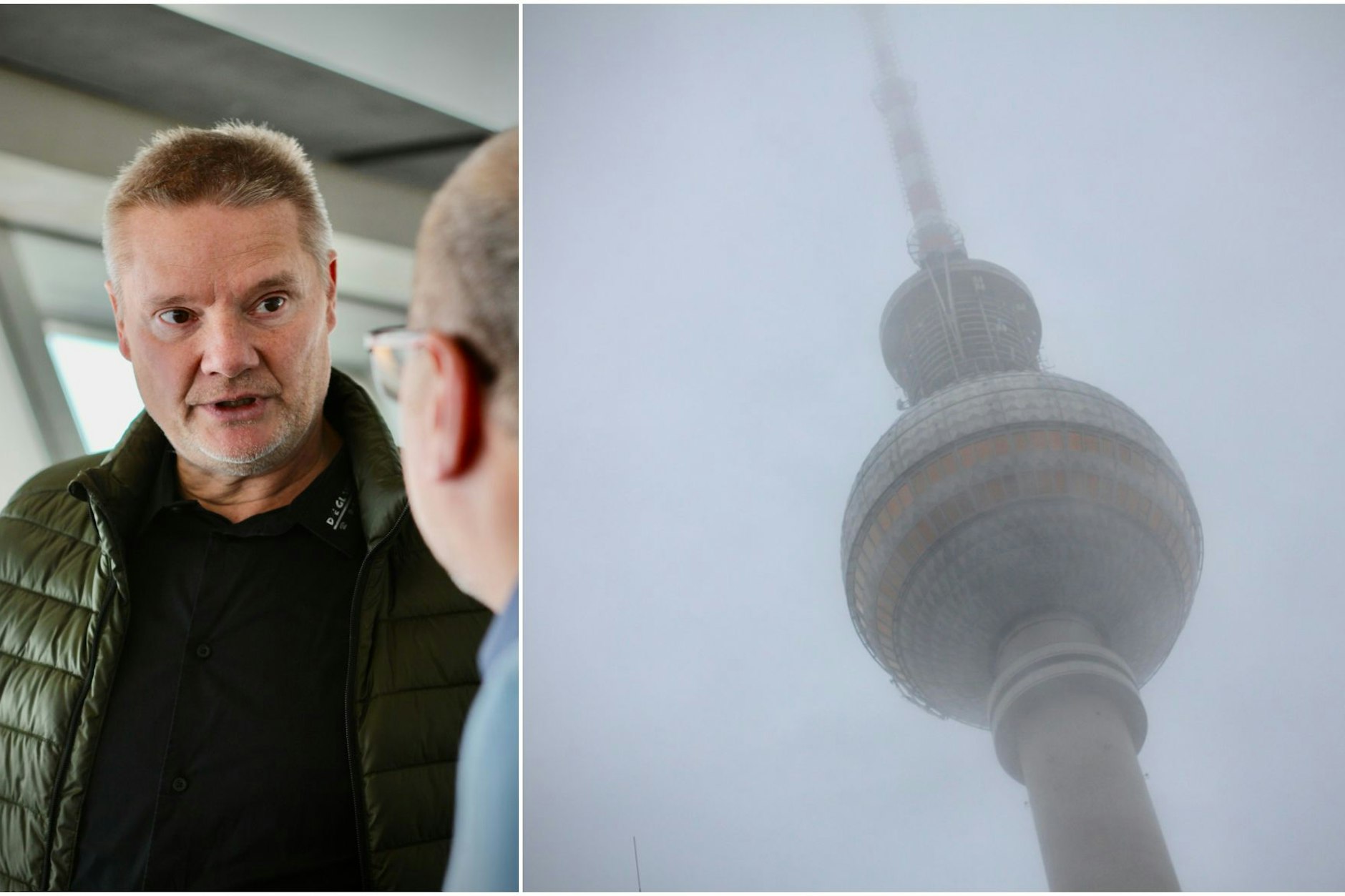 Der Alltag auf dem wohl bekanntesten Wahrzeichen Berlins! Torsten Holze trägt die Verantwortung für die gute Aussicht!
