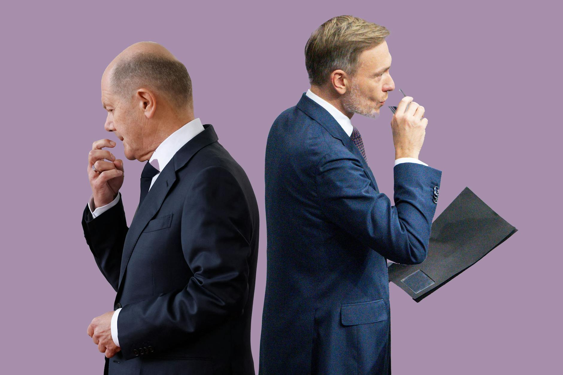 Olaf Scholz und Christian Lindner: Wer ist hier Opfer, wer Täter?