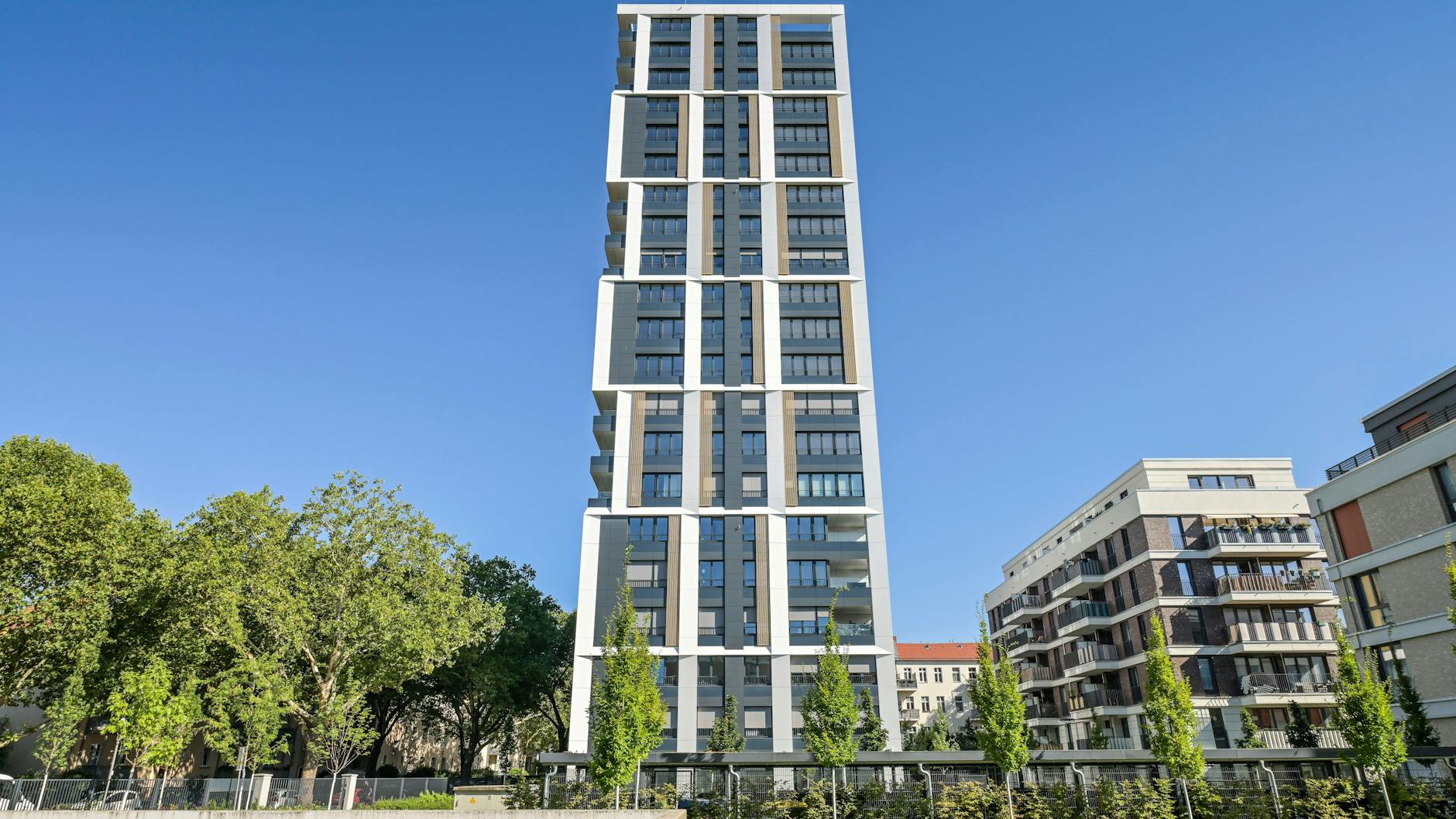 Das Hochhaus Ruth: 71 Meter hoch, 71 Wohnungen – 24 stehen seit einem Jahr leer.