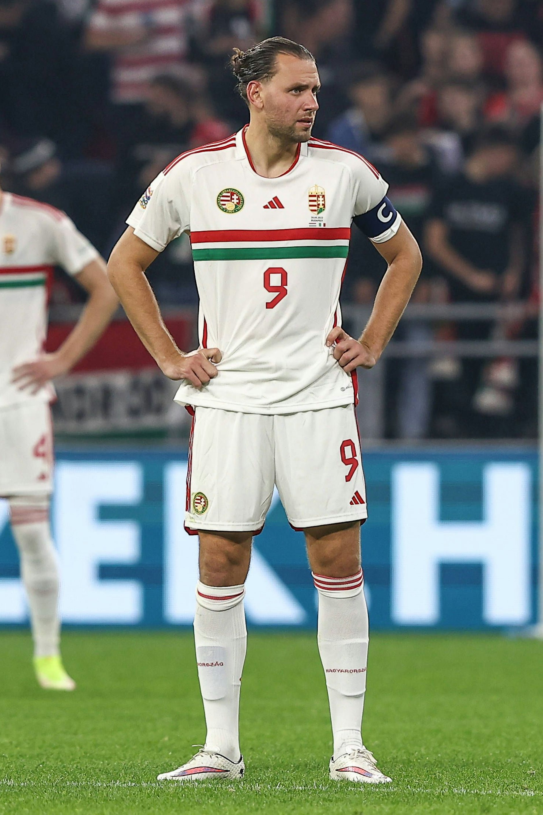 Adam Szalai war bis 2022 Kapitän der ungarischen Nationalmannschaft.