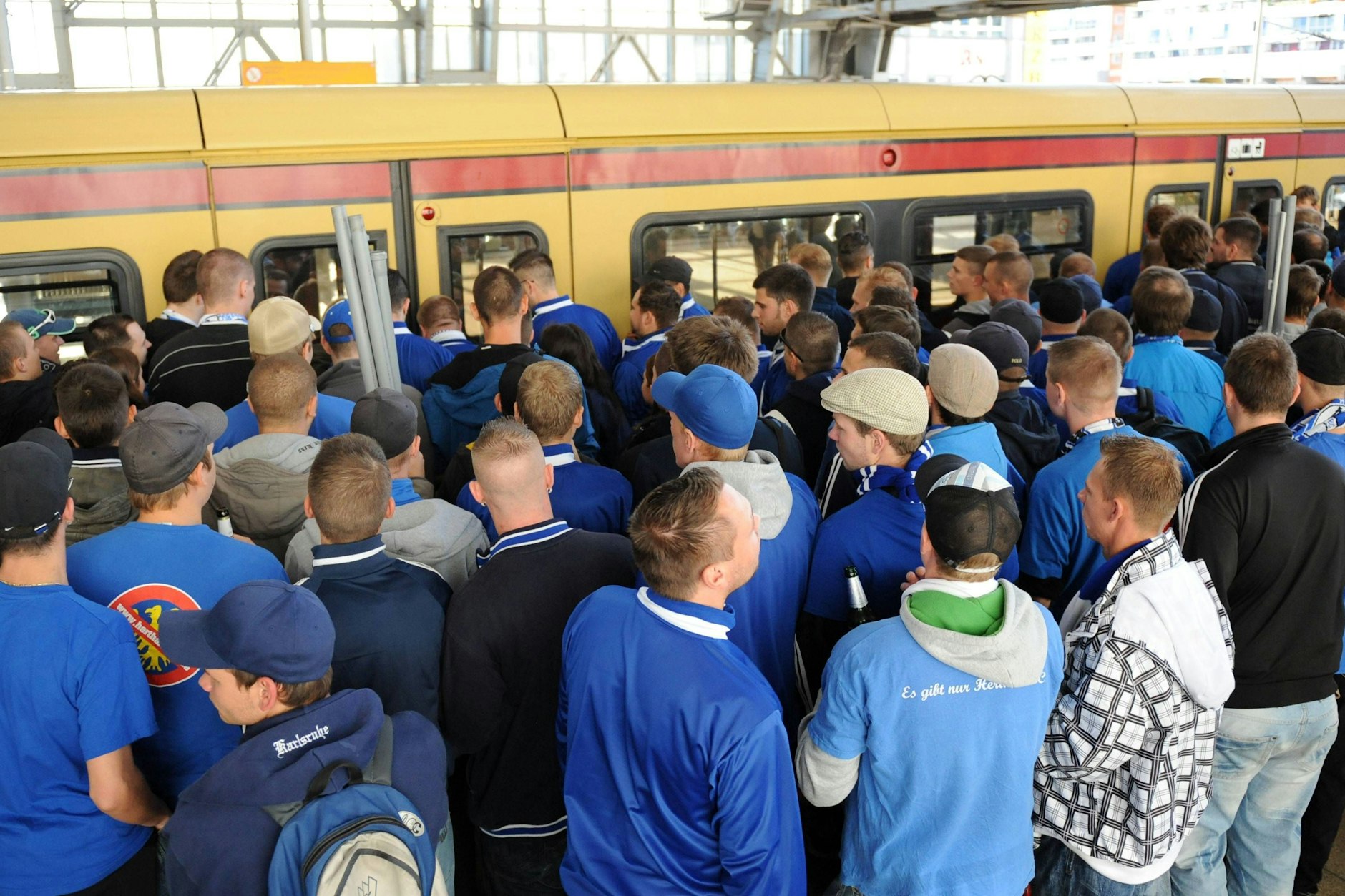 Zum nächsten Heimspiel am 23. November kommen Hertha-Fans nicht mit der S-Bahn aus Richtung Stadtmitte zum Olympiastadion.