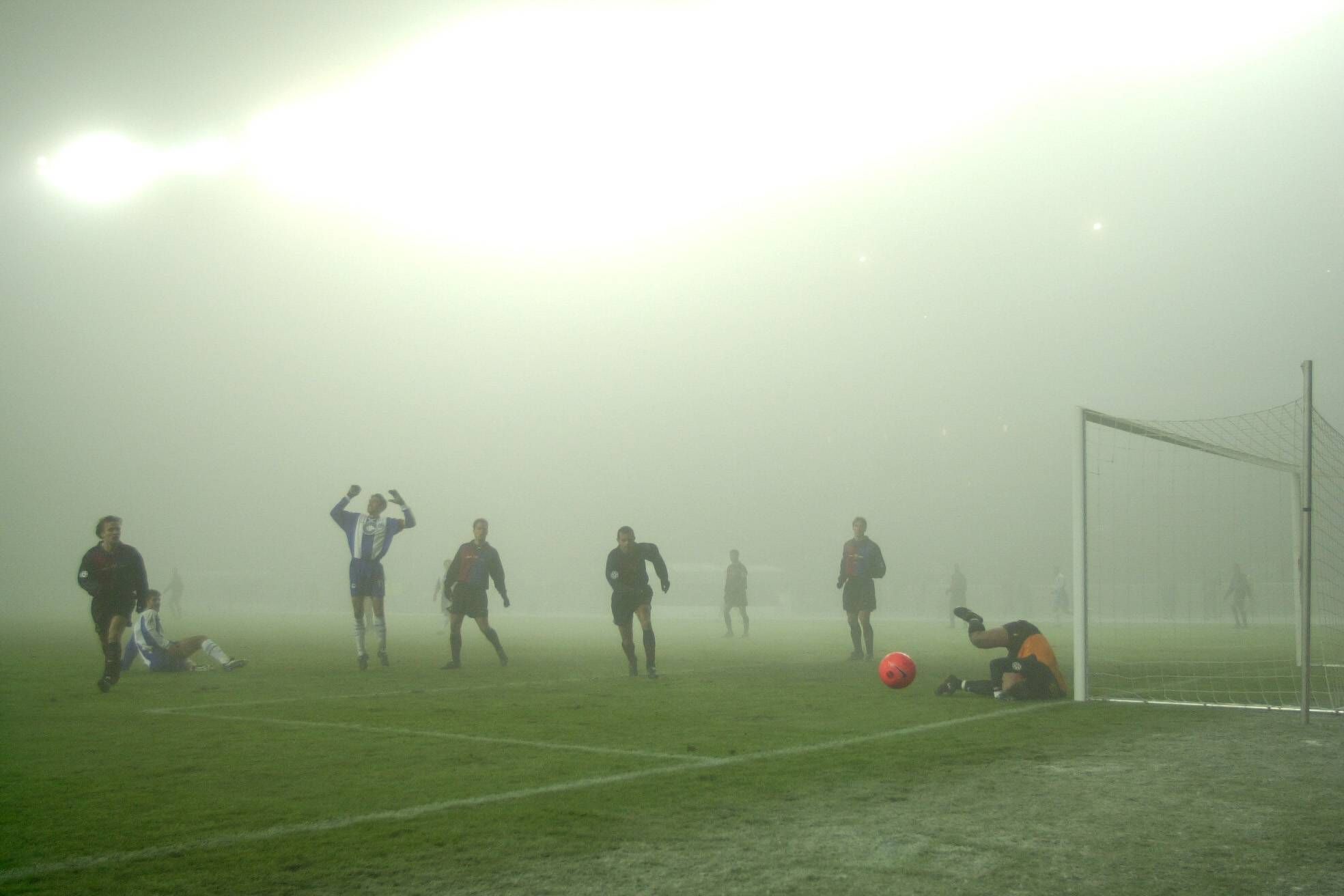 Nebel-Helden: Wie Sie sehen, sahen Preetz, Thom & Co. (fast) nichts