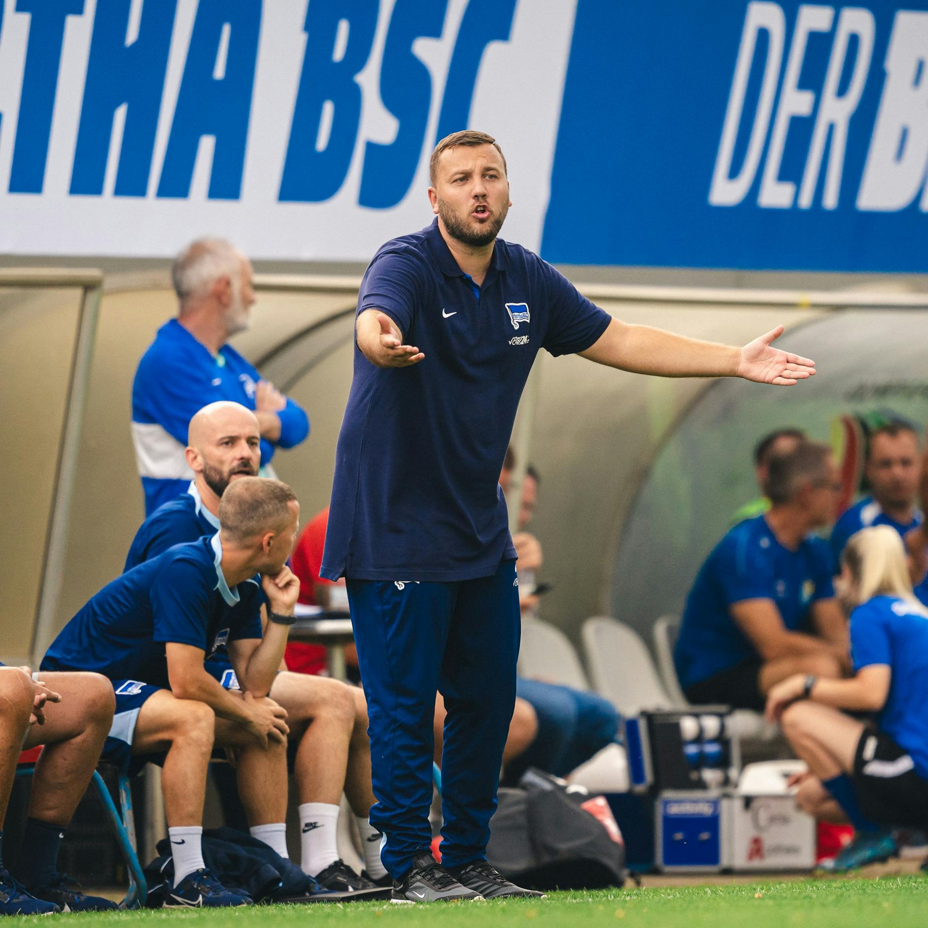 Herthas U23-Coach Rejhan Hasanovic war vier Jahre lang im BFC-Nachwuchs tätig.