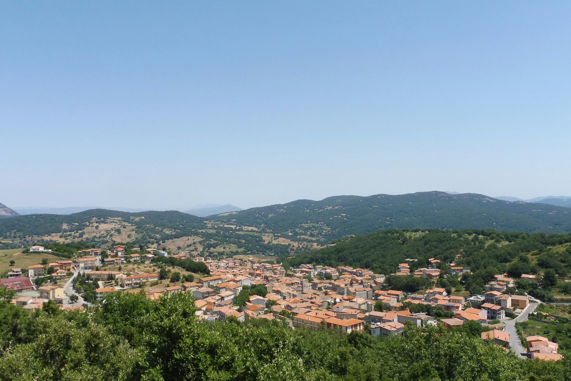 Ollolai liegt knapp 1000 Meter über dem Meeresspiegel.