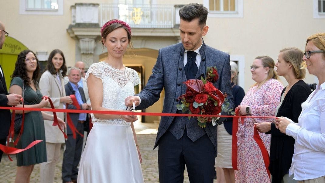 Emma und Christian feierten eine traumhafte „Hochzeit auf den ersten Blick“.