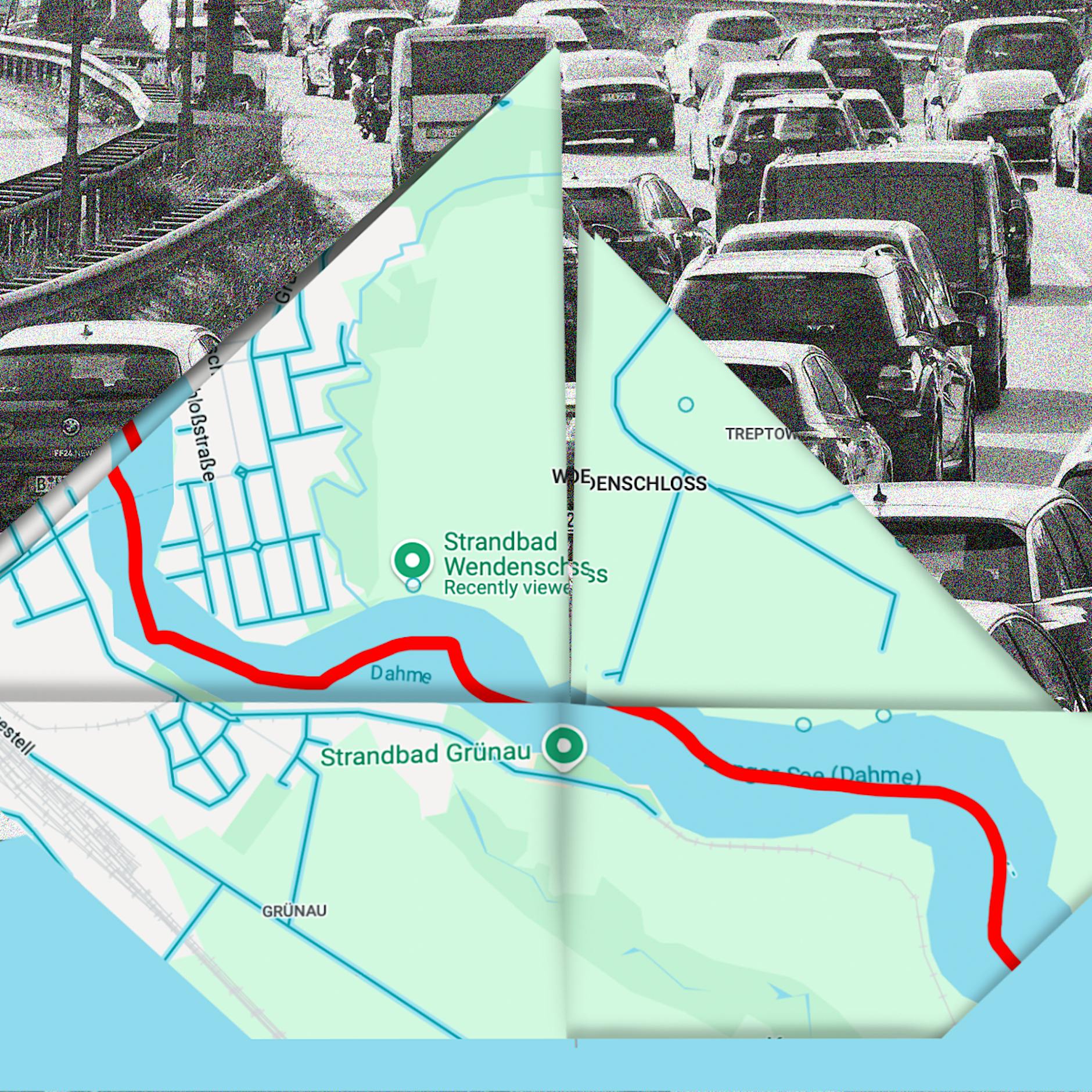 Gefangen in Köpenick: In die Innenstadt zu gelangen ist härter, als aus Alcatraz auszubrechen