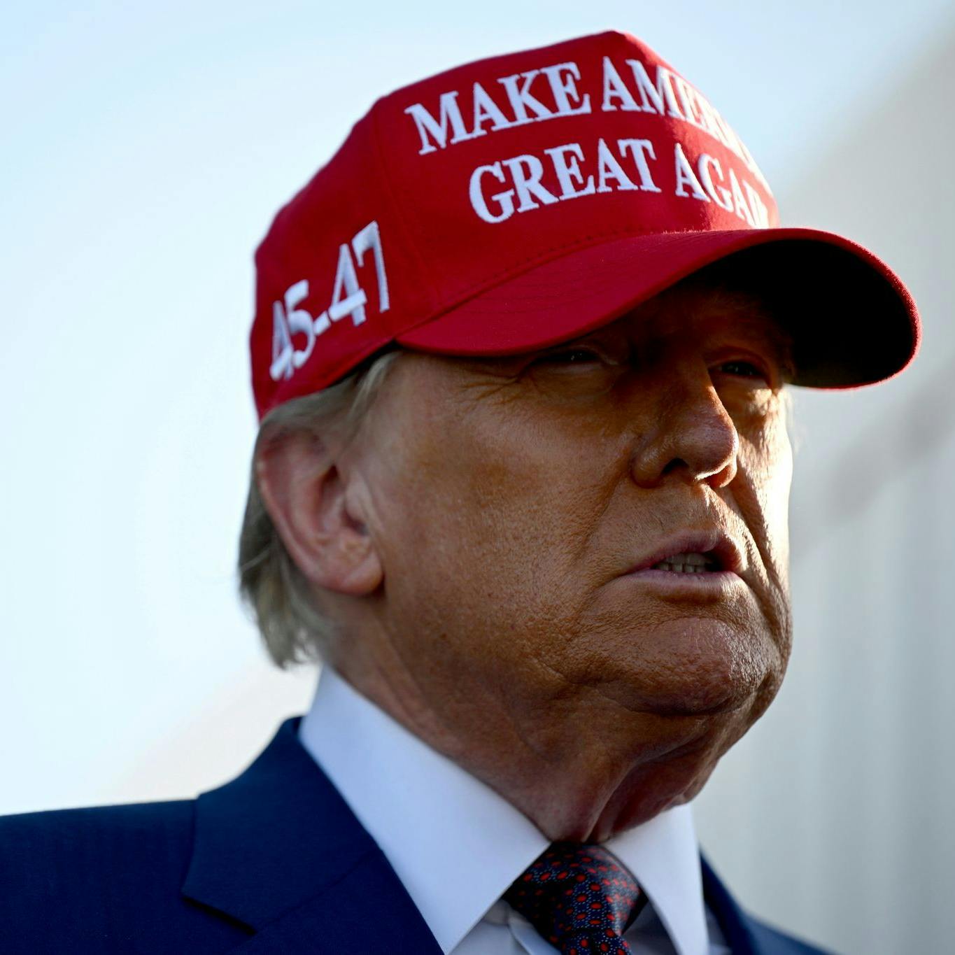 Wurde zum zweiten Mal zum Präsidenten der USA gewählt: Donald Trump.