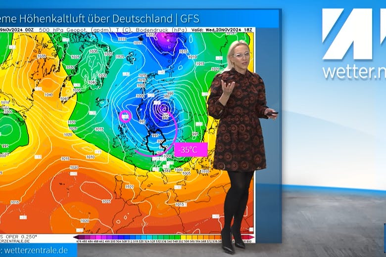 Laut Wetter-Expertin Kathy Schrey müssen wir uns auf ein paar Tage Winter einstellen.