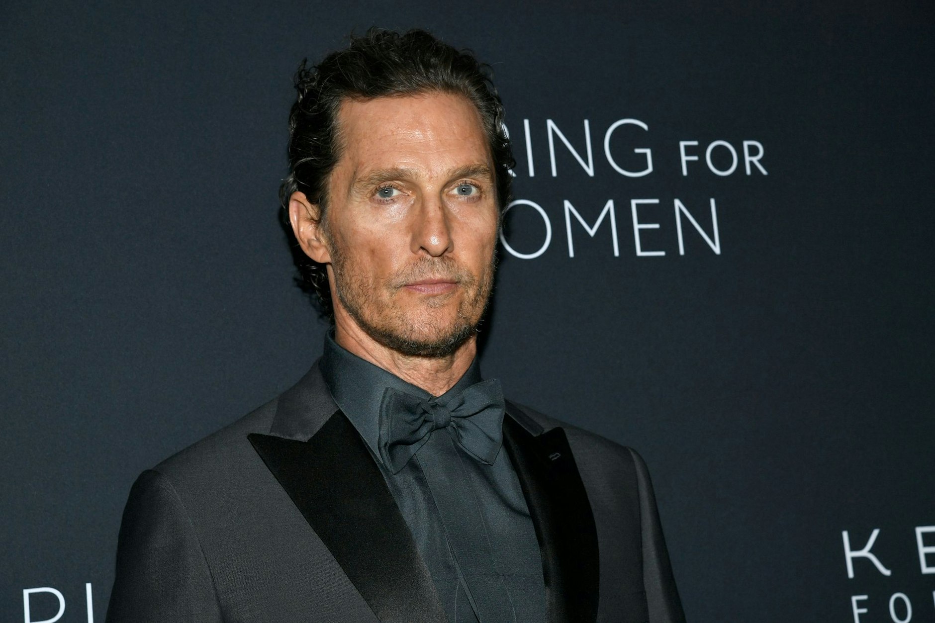 Matthew McConaughey kommt zum Caring for Women Dinner der Kering Foundation im The Pool. (zu dpa: «McConaughey: Hatte nach Texas-Umzug Pakt mit meiner Frau»)