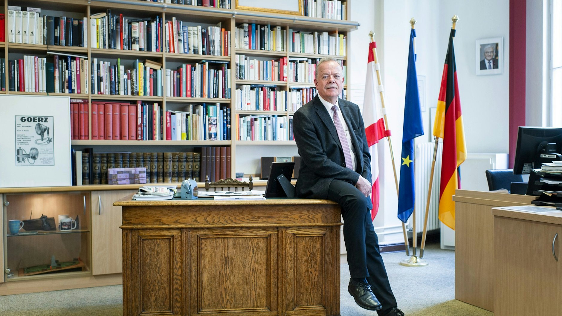 Michael Rudolph war bis 2021 Schuldirektor an der Friedrich-Bergius-Schule.