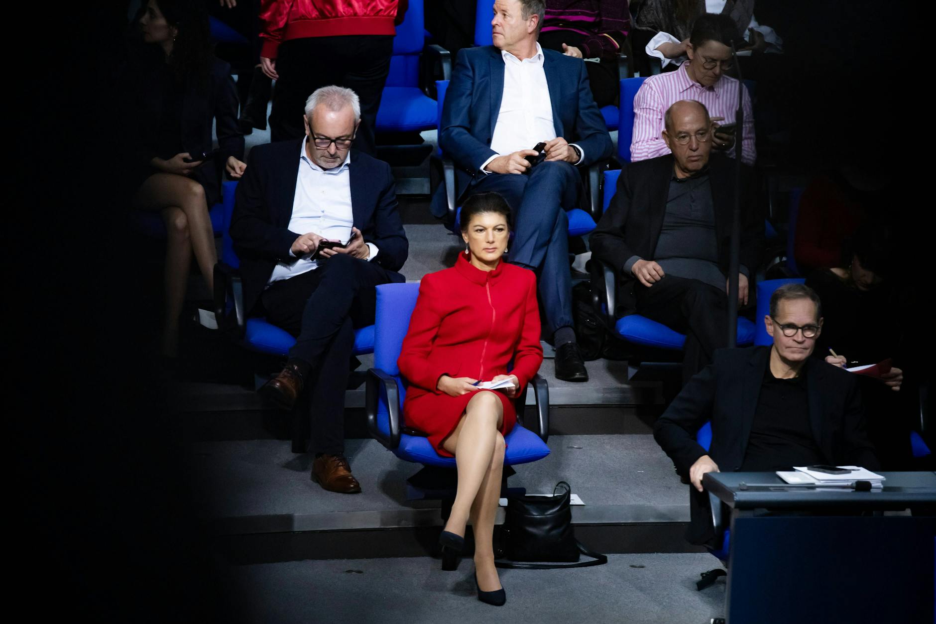 Sahra Wagenknecht im Bundestag