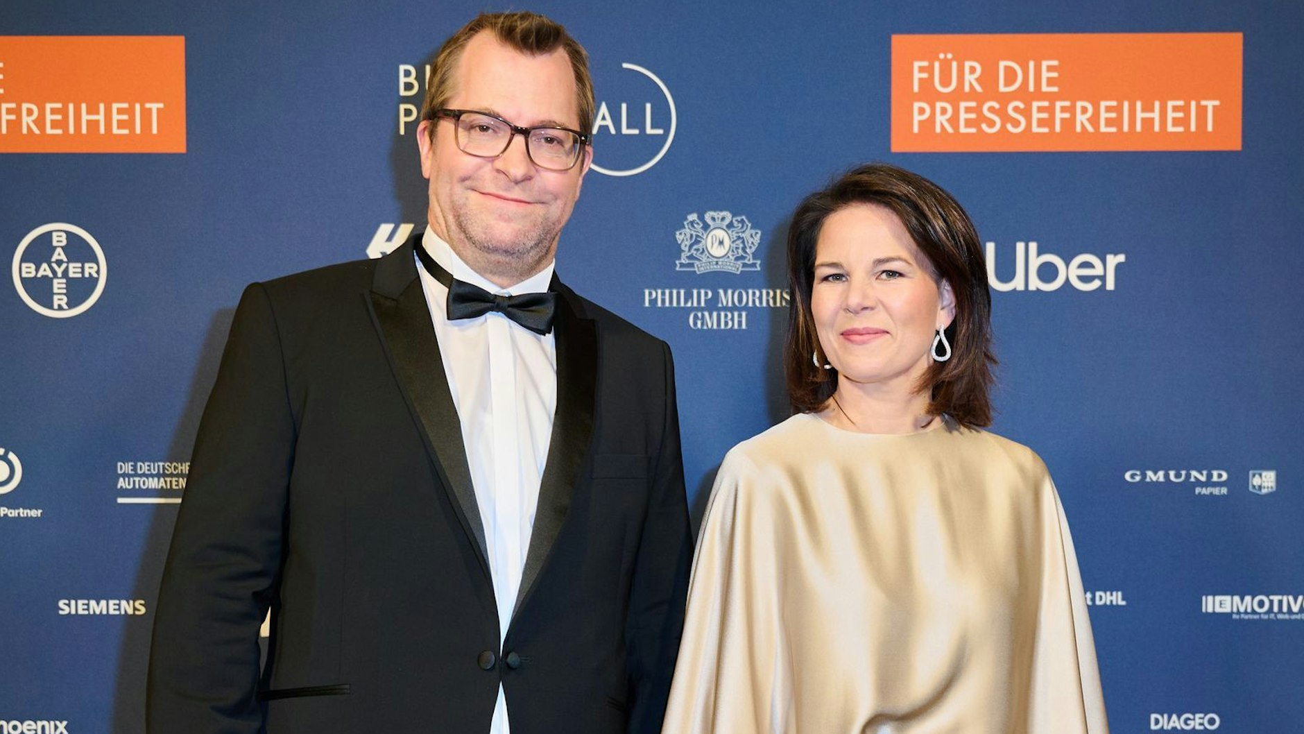 Gemeinsame Auftritte von Annalena Baerbock und Daniel Holefleisch wie hier beim 70. Bundespresseball waren selten.