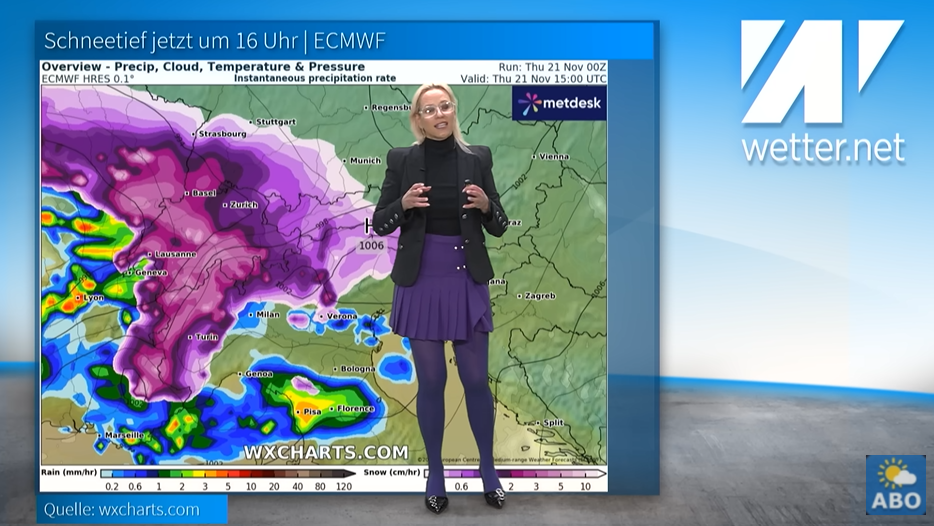 Horror-Wetter! Amtliche Warnung +++ Schneezyklone +++ Wann und wo?