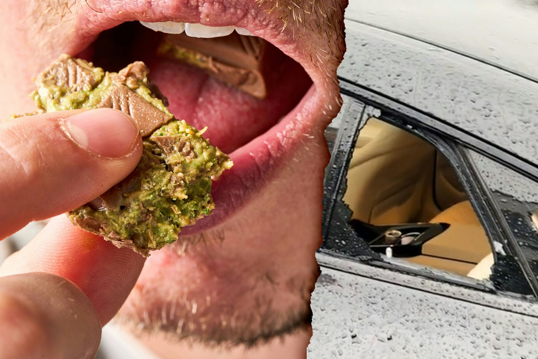 In Duisburg wurde ein Auto aufgebrochen, der Täter wollte an eine Tafel Dubai-Schokolade kommen.