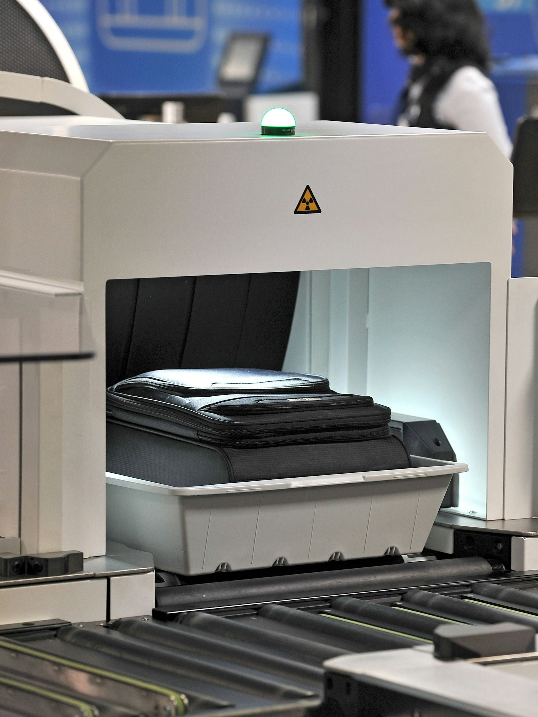 So sehen die CT-Scanner aus, die auch am BER künftig das Handgepäck durchleuchten sollen.