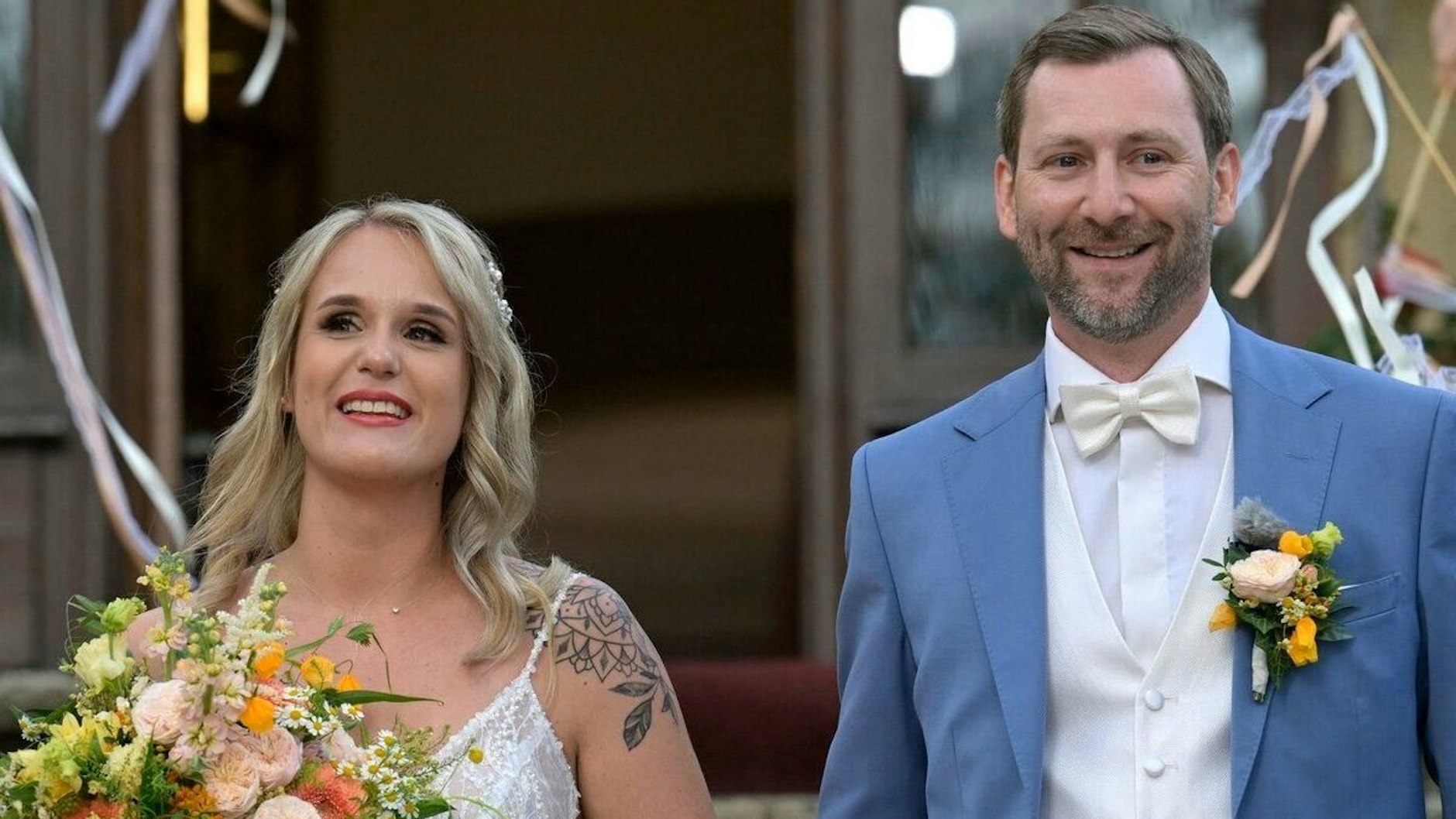 Bei ihrer „Hochzeit auf den ersten Blick“ gaben sich Michelle und Fabian das Jawort.