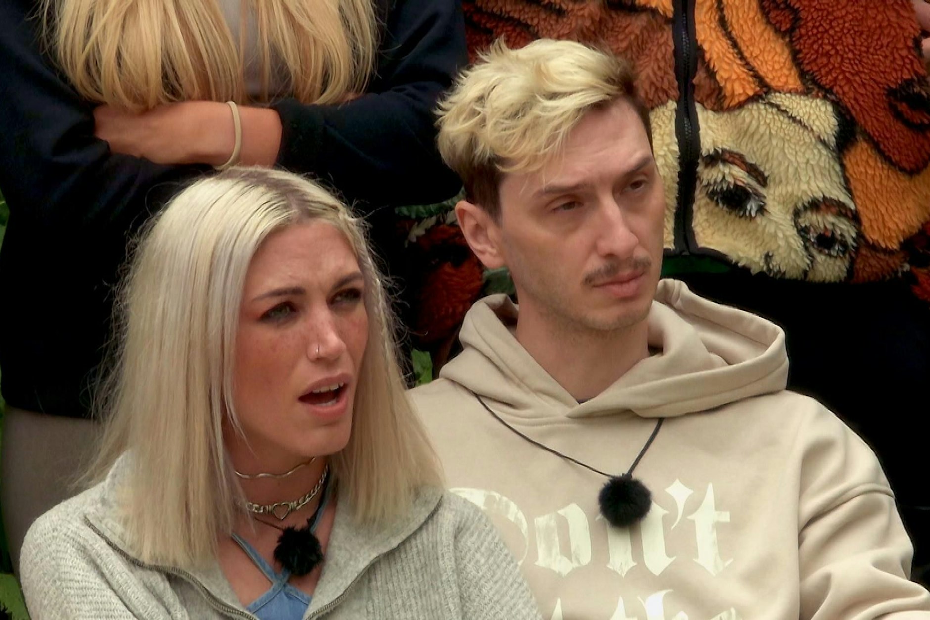 Tessa Bergmeier und ihr Ex-Freund Jakob im „Sommerhaus der Stars“.