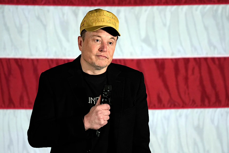 Elon Musk schießt gegen die Altkanzlerin.
