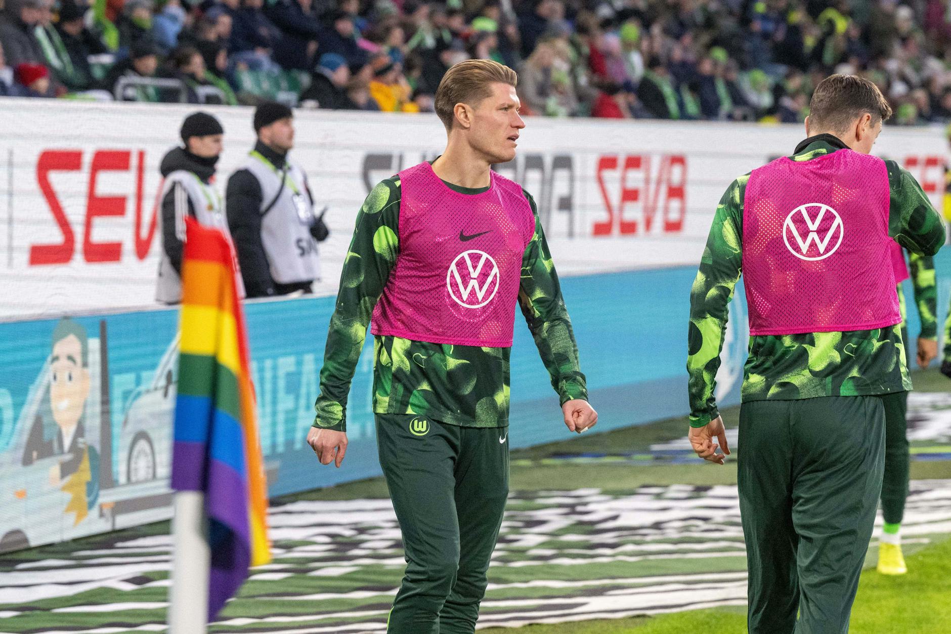 Kevin Behrens kam am Samstag im Spiel gegen den 1. FC Union Berlin nicht zum Einsatz.