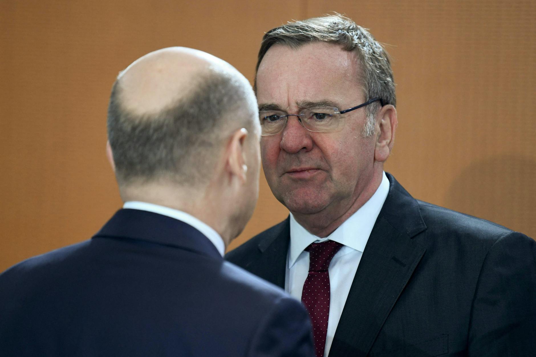 Verteidigungsminister Boris Pistorius ließ Olaf Scholz in der K-Frage den Vortritt.