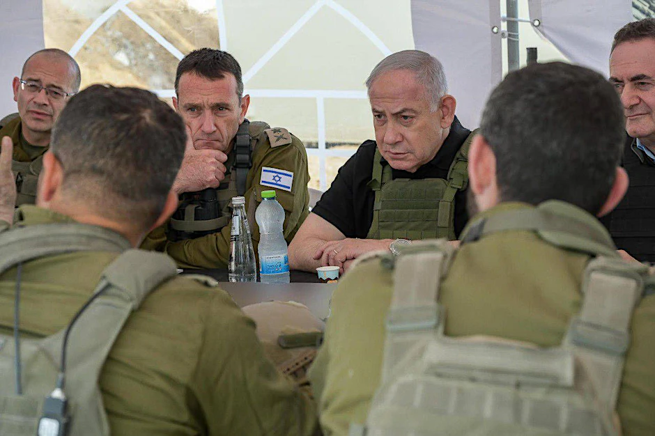 Benjamin Netanjahu und Außenminister Israel Katz.