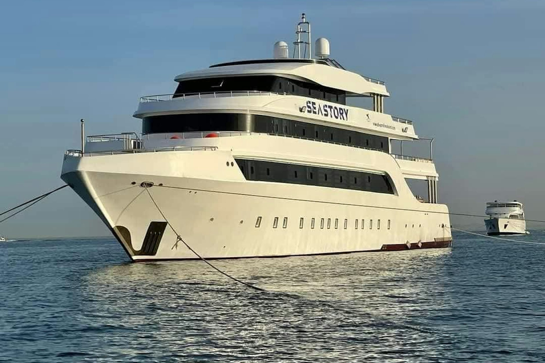 Die Motorjacht „Sea Story“ ist vor Ägypten gesunken. Mit dem Boot gingen Touristen auf Tauch-Safari.