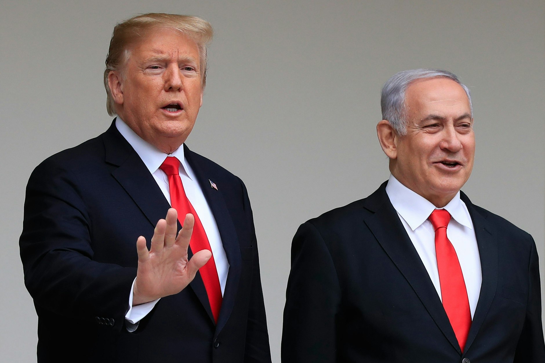 Seite an Seite im Nahostkonflikt: Donald Trump und Benjamin Netanjahu