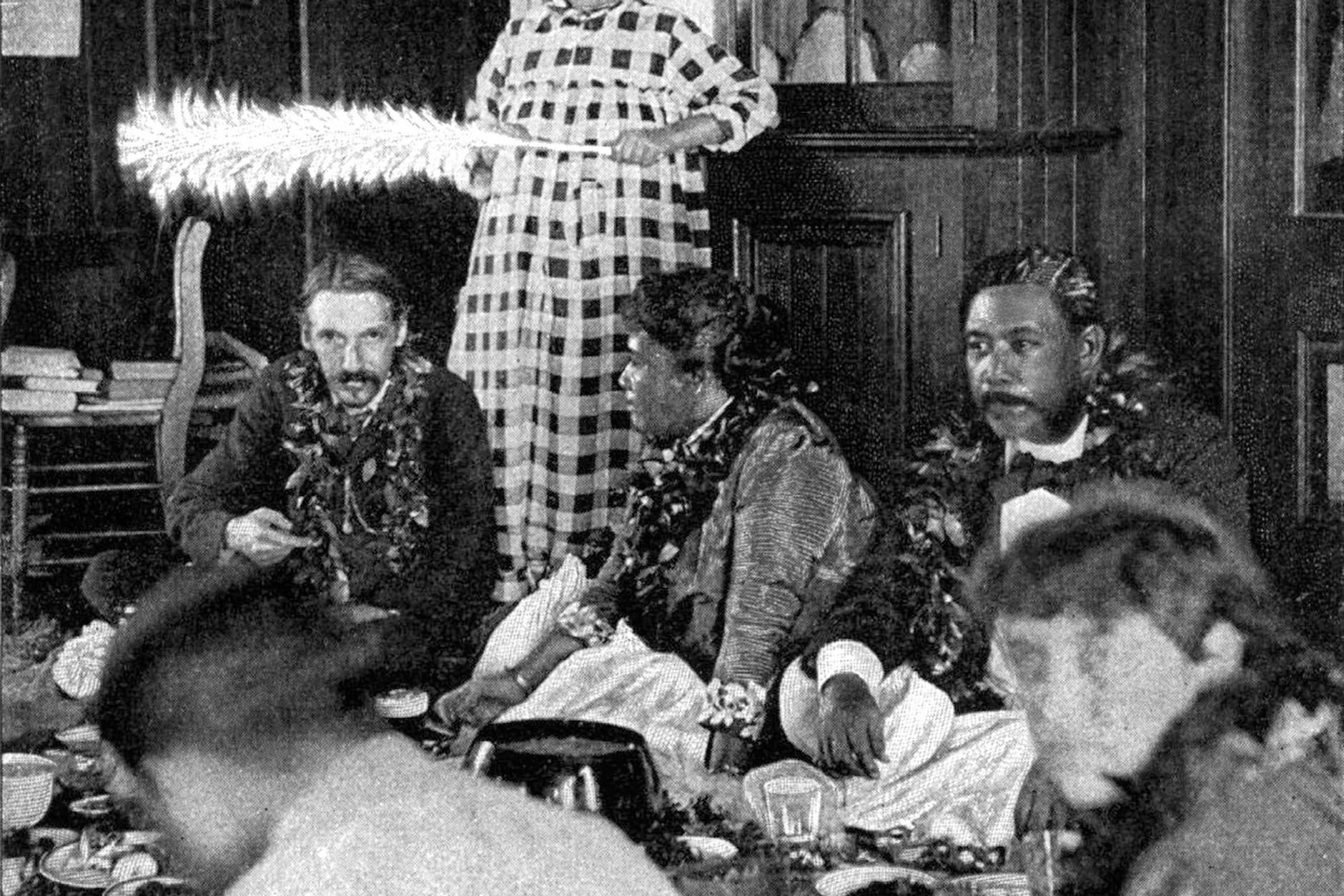 Robert Louis Stevenson in Samoa