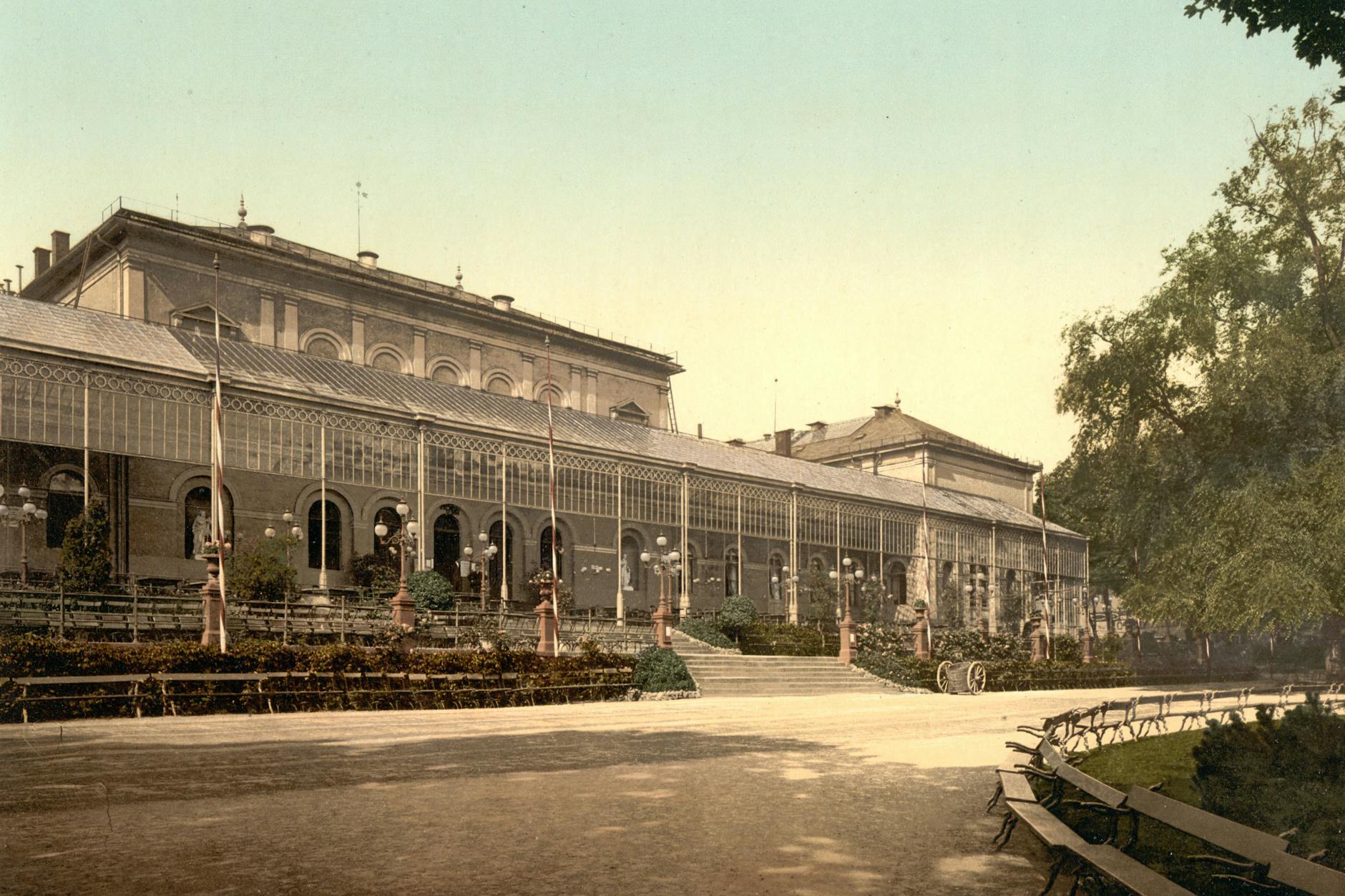 Kurhaus in Bad Homburg, Ende des 19. Jahrhunderts