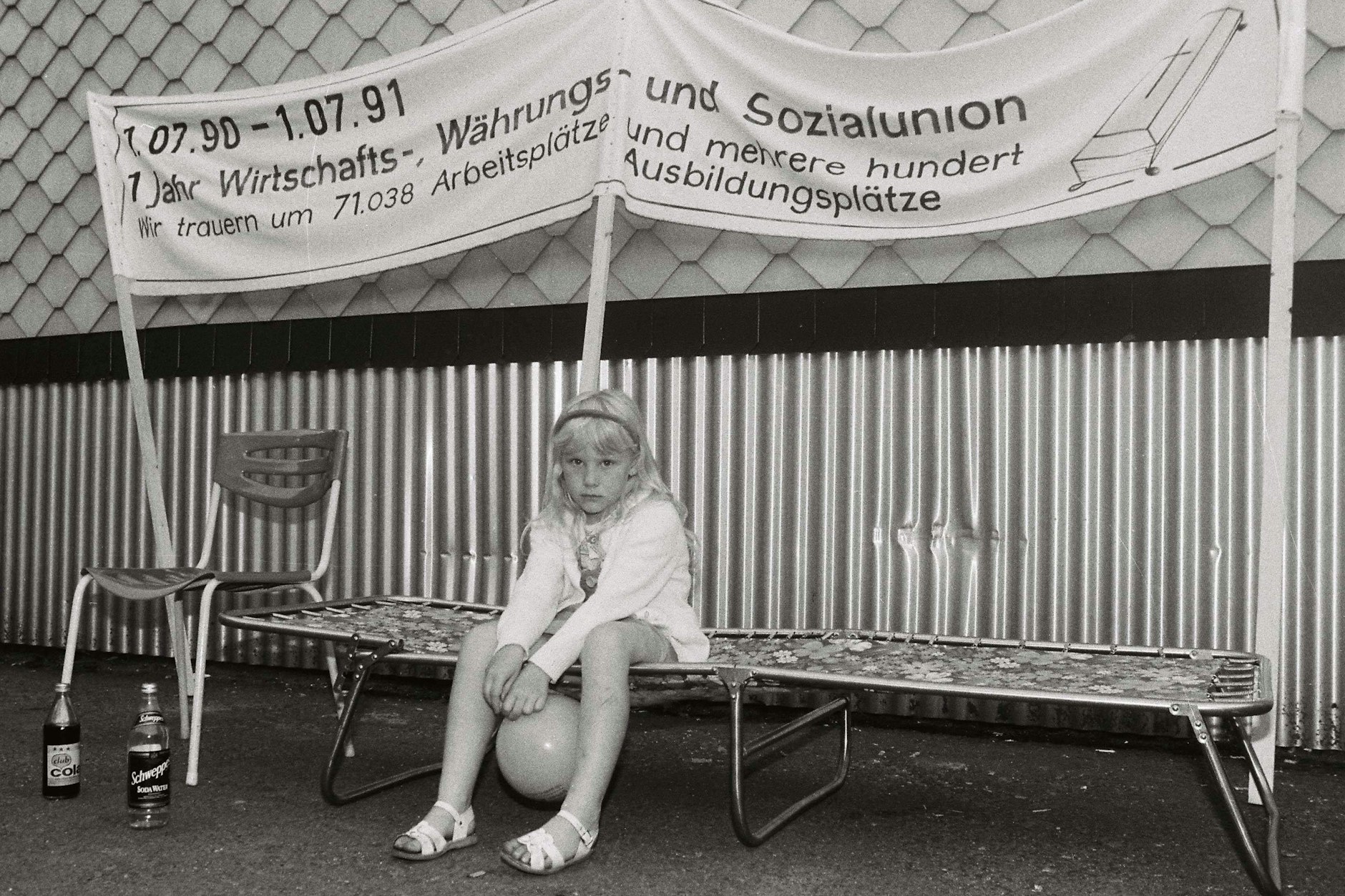 Besetzung der Treuhand-Niederlassung in Suhl, Thüringen, 1991