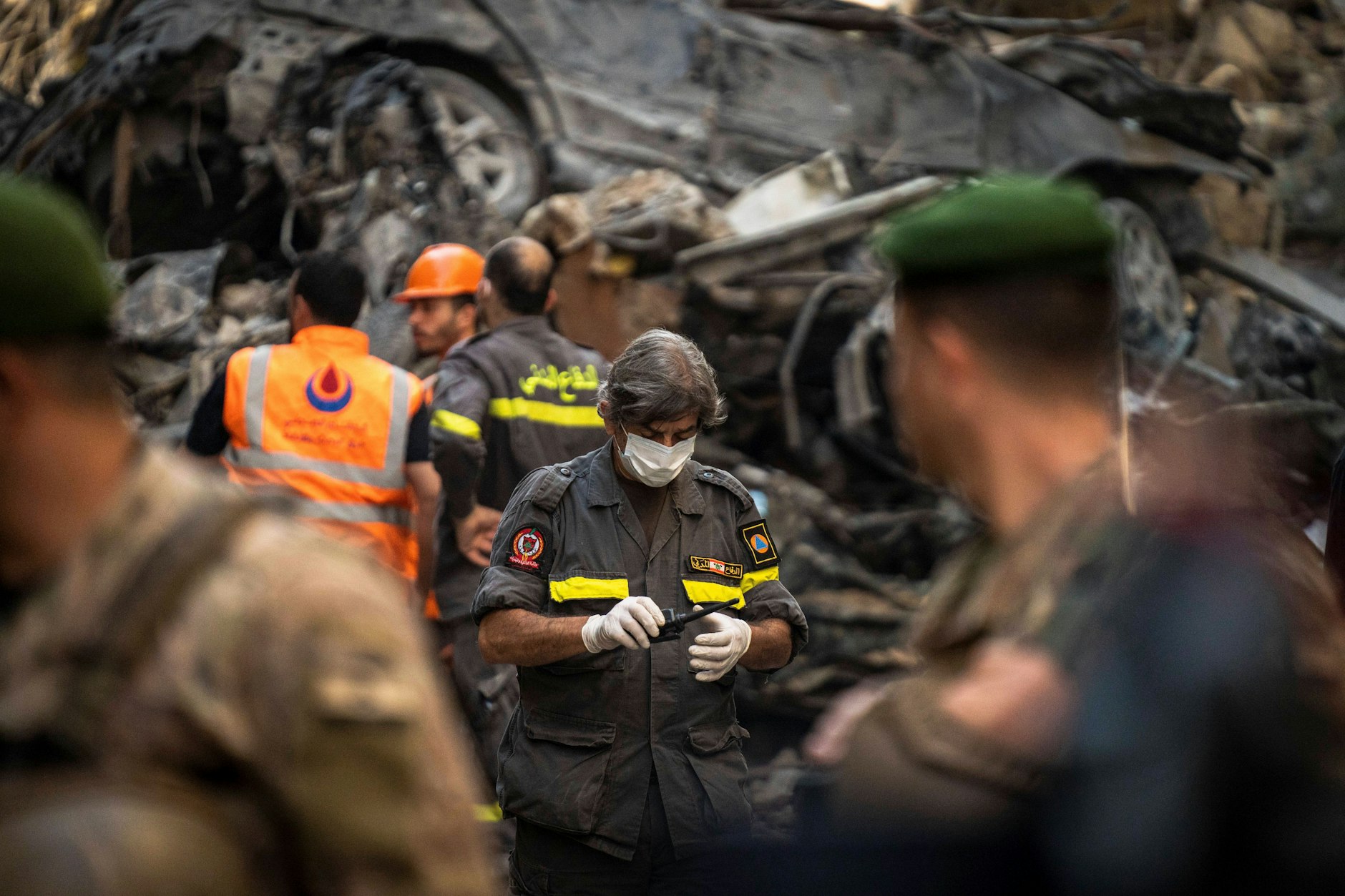 Zerstörung in Beirut nach israelischem Beschuss