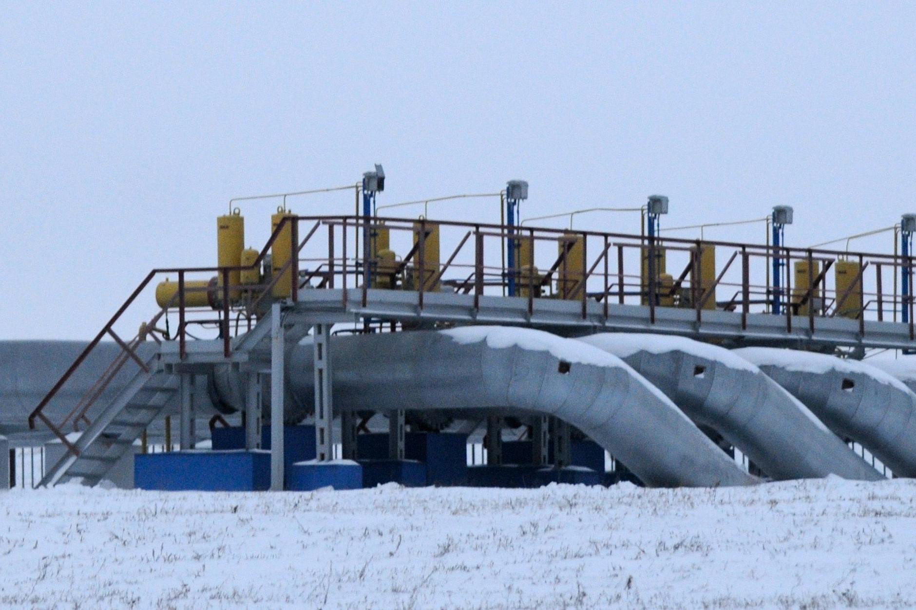 Gaspumpstation in der Region Kursk in Russland: Auch nach zweieinhalb Jahren Krieg und wiederholten Sanktionsrunden fließt weiterhin russisches Erdgas durch das ukrainische Pipelinenetz zu Kunden in Europa.