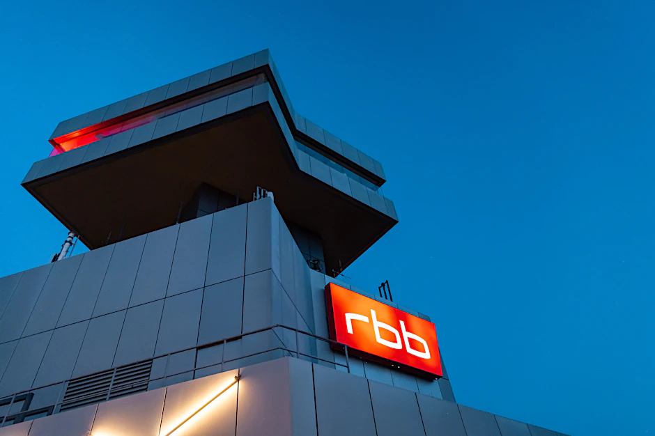 Das RBB-Medienhaus in Berlin