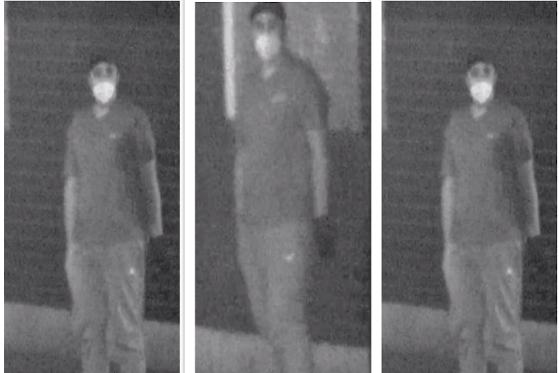 Der erste Tatverdächtige. 