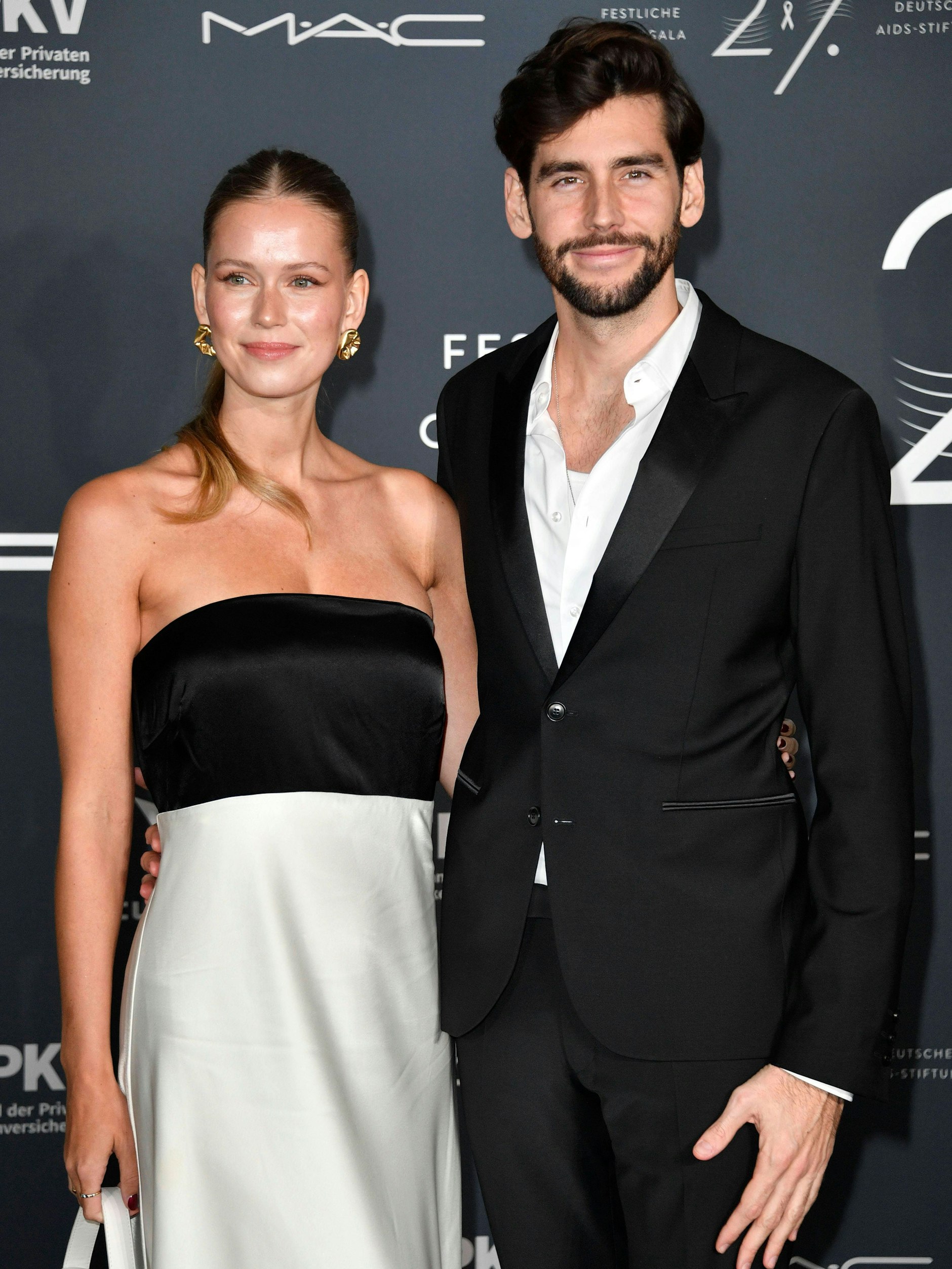 Álvaro Soler und Melanie Kroll im November 2023.